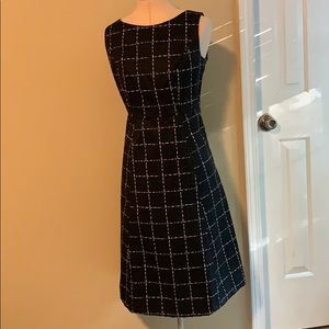 Merona black and white dress